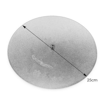 Markslöjd 107996 - GARDEN24 szerelőtalp, átmérő 25 cm, fekete