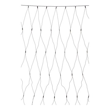 Markslöjd 108178 - LED kültéri karácsonyi fényfüggöny GARDEN24 160xLED/24V 2x2m meleg fehér