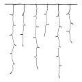 Markslöjd 108179 - LED kültéri karácsonyi fényfüggöny GARDEN24 160xLED/9,6W/24V 3,1m meleg fehér