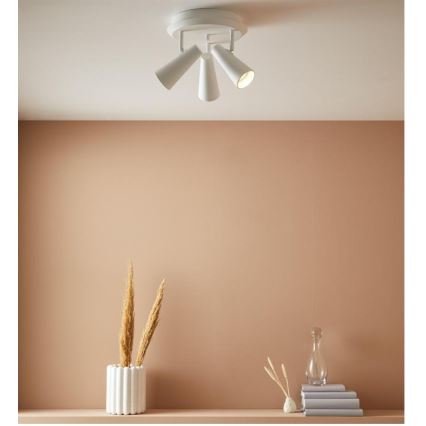 Markslöjd 108203 - Spotlámpa CREST 3xGU10/7W/230V fehér