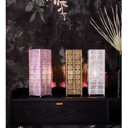 Markslöjd 108224 - Asztali lámpa AGRA 1xE14/18W/230V lila