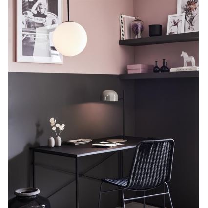 Markslöjd 108292 - Asztali lámpa POSE 1xE14/25W/230V szürke