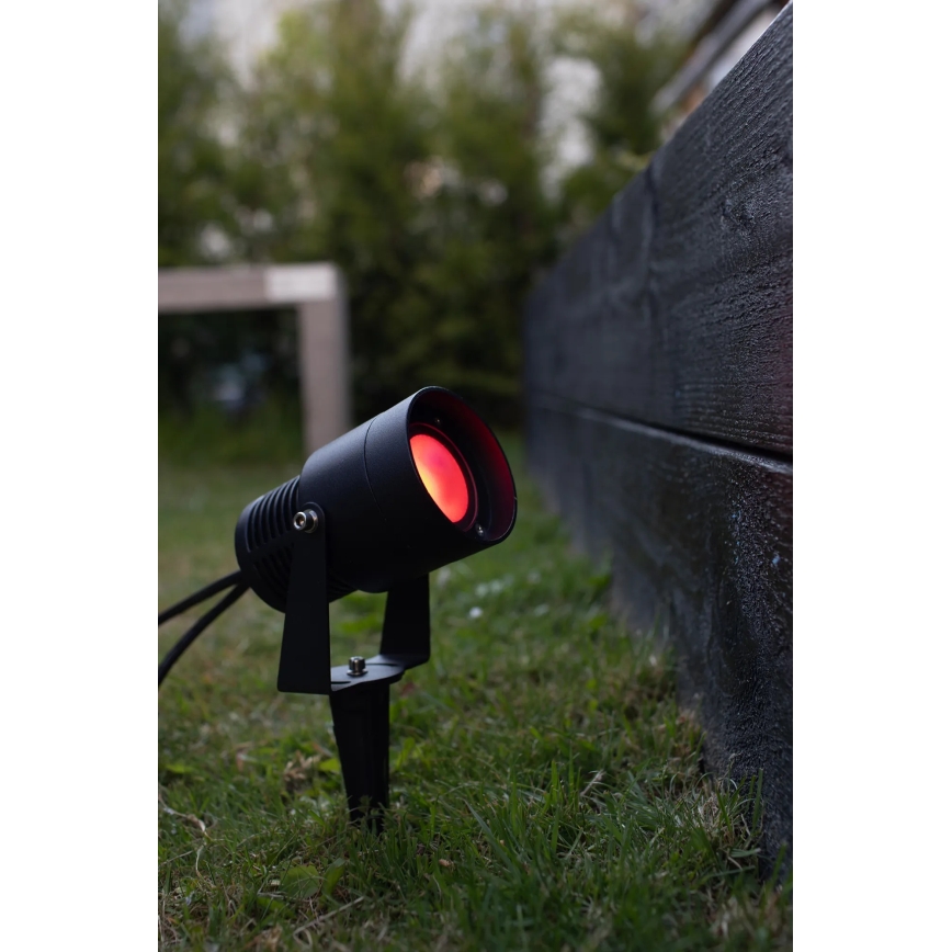 Markslöjd 108404 - LED RGBW kültéri lámpa GARDEN24 LED/6W/24V 30 cm IP44 fekete