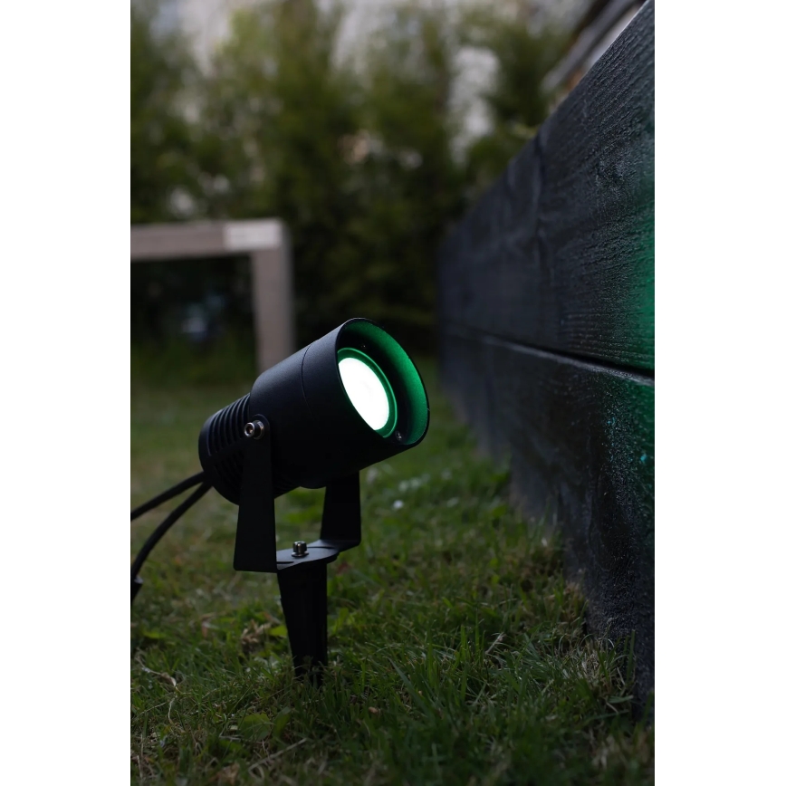 Markslöjd 108404 - LED RGBW kültéri lámpa GARDEN24 LED/6W/24V 30 cm IP44 fekete
