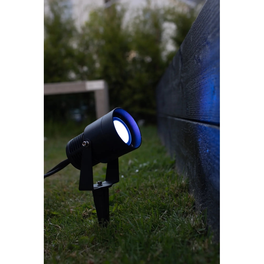 Markslöjd 108404 - LED RGBW kültéri lámpa GARDEN24 LED/6W/24V 30 cm IP44 fekete