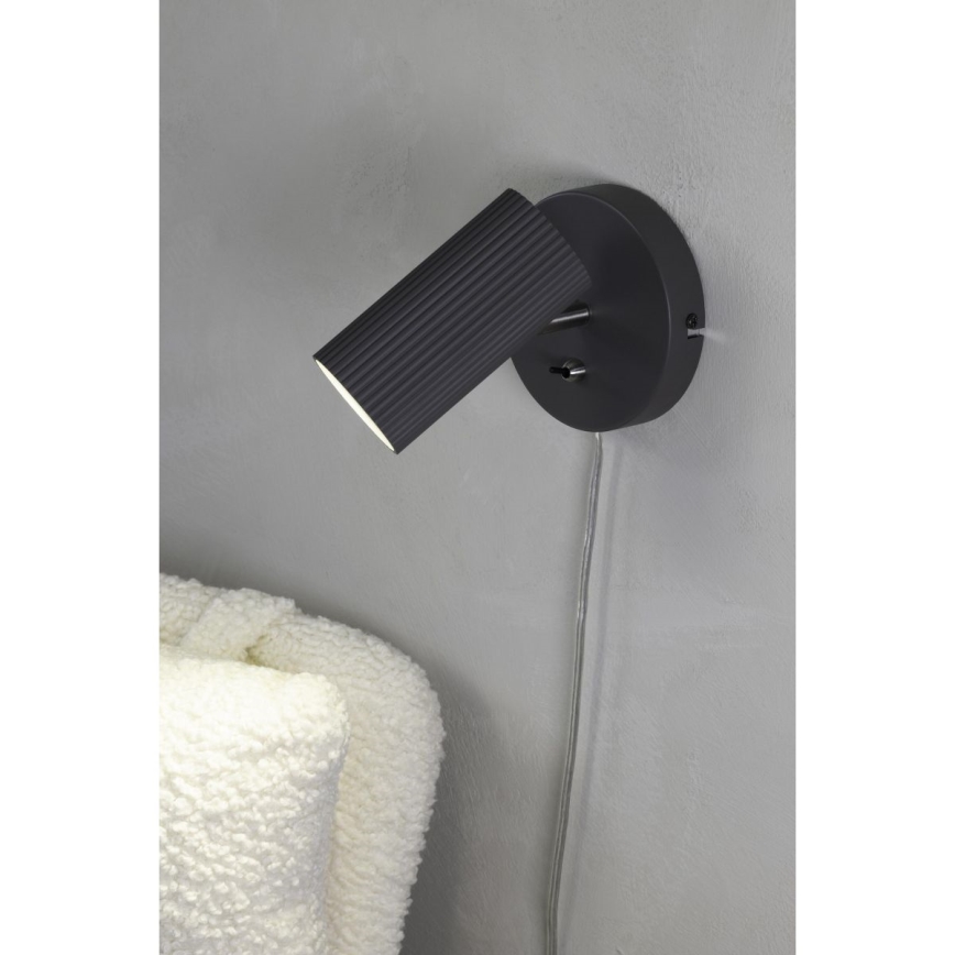 Markslöjd 108467 - Fali spotlámpa COSTILLA 1xGU10/7W/230V antracit