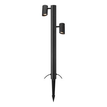 Markslöjd 108486 - LED kültéri lámpa GARDEN24 2xLED/6W/24V 99 cm IP44 fekete
