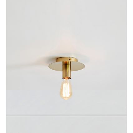 Markslöjd 108541 - Mennyezeti lámpa PIATTO 1xE27/40W/230V arany