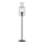 Markslöjd 108556 - Asztali lámpa TUBO 1xE14/40W/230V 65 cm fekete/átlátszó