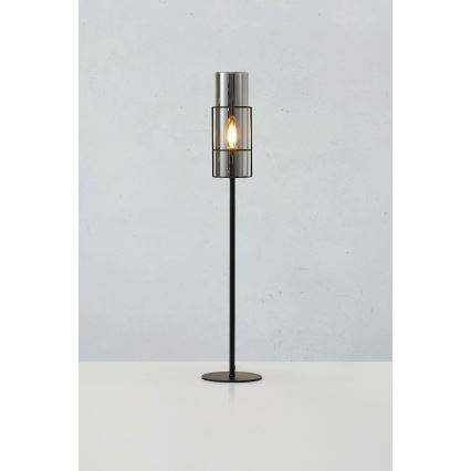Markslöjd 108560 - Asztali lámpa TORCIA 1xE14/40W/230V 65 cm fekete