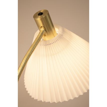 Markslöjd 108569 - Állólámpa MIRA 1xE27/40W/230V arany