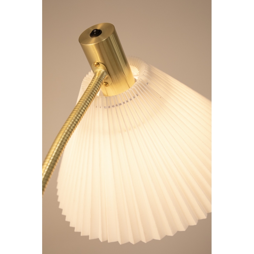Markslöjd 108569 - Állólámpa MIRA 1xE27/40W/230V arany