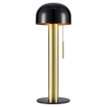 Markslöjd 108576 - Asztali lámpa COSTA 2xG9/18W/230V fekete/arany