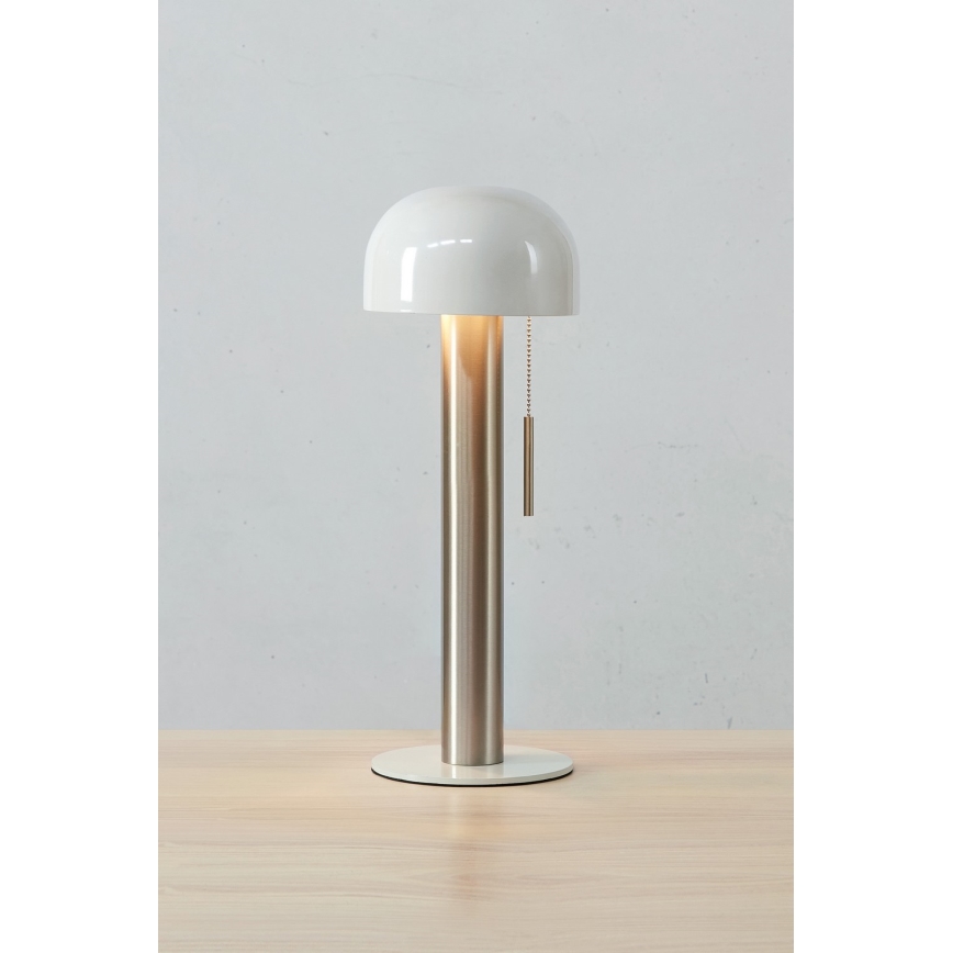 Markslöjd 108577 - Asztali lámpa COSTA 2xG9/18W/230V fehér/matt króm