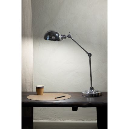 Markslöjd 108583 - Asztali lámpa PORTLAND 1xE27/40W/230V fényes króm