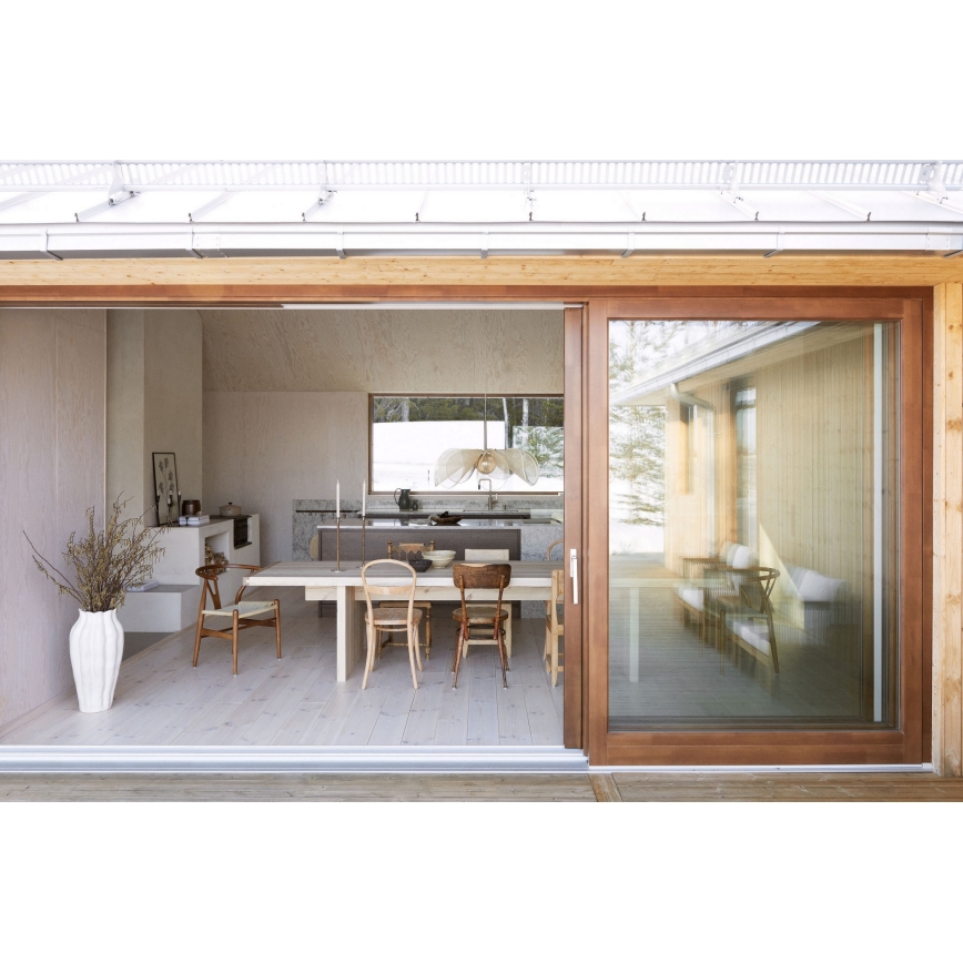 Markslöjd 108661 - Csillár zsinóron STYRKA 1xE27/40W/230V átm. 75 cm bézs