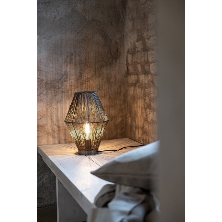 Markslöjd 108665 - Asztali lámpa CASA 1xE27/40W/230V réz