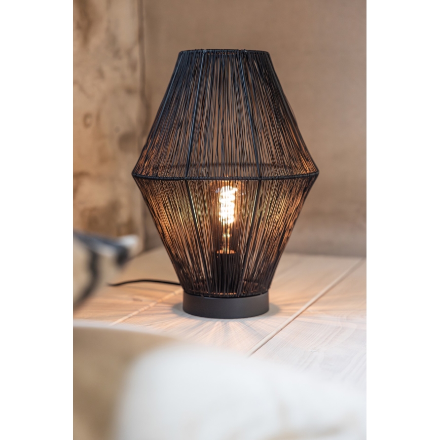Markslöjd 108666 - Asztali lámpa CASA 1xE27/40W/230V fekete