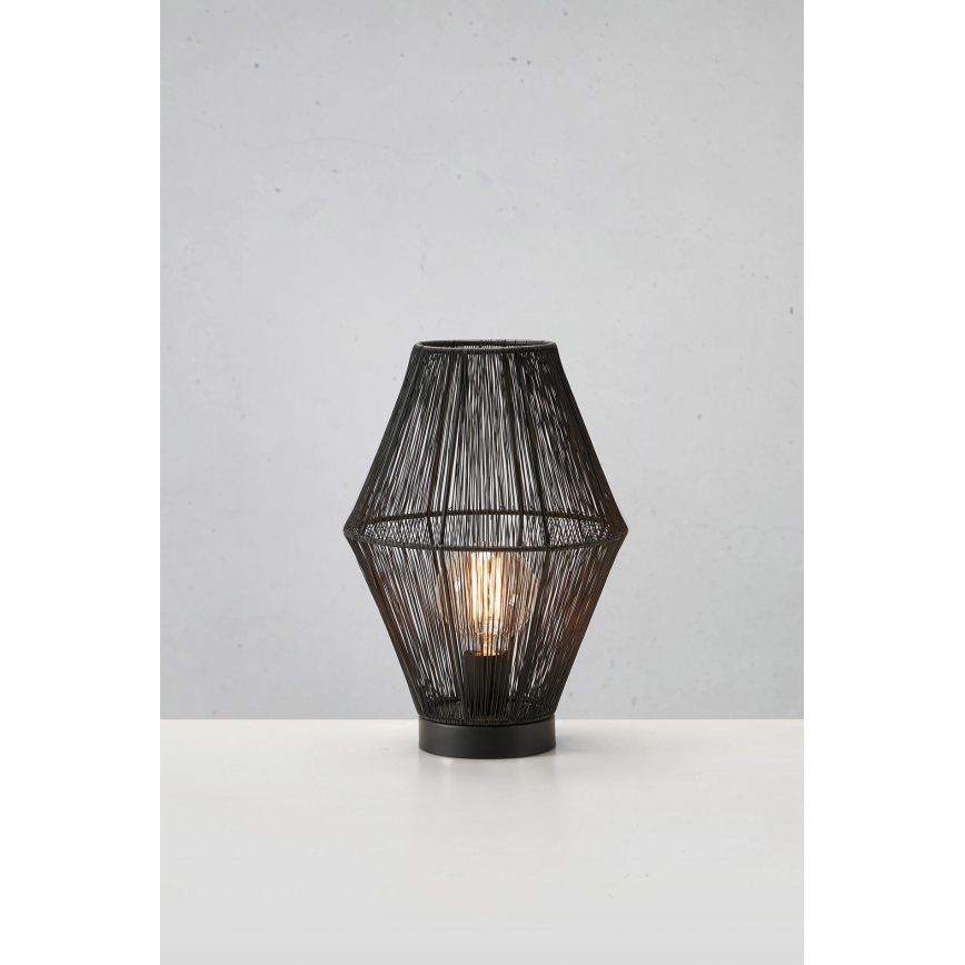 Markslöjd 108666 - Asztali lámpa CASA 1xE27/40W/230V fekete