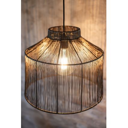 Markslöjd 108667 - Csillár zsinóron CAPANNA 1xE27/40W/230V réz