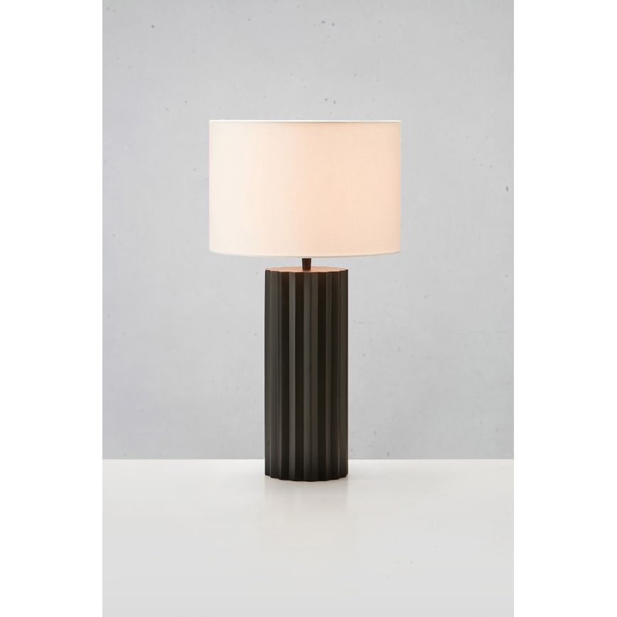 Markslöjd 108670 - Asztali lámpa HASHIRA 1xE27/40W/230V fehér/fekete
