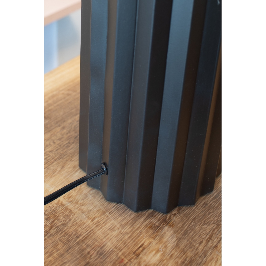 Markslöjd 108670 - Asztali lámpa HASHIRA 1xE27/40W/230V fehér/fekete