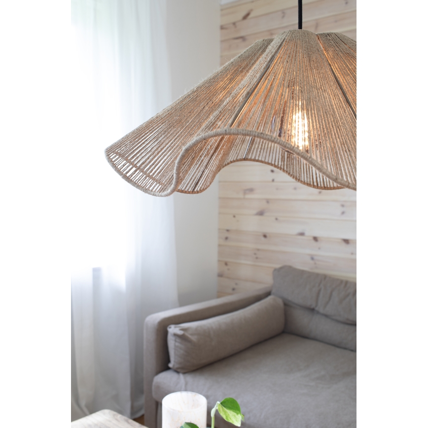 Markslöjd 108681 - Csillár zsinóron NAMI 1xE27/40W/230V barna