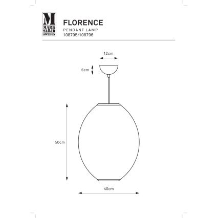Markslöjd 108796 - Csillár zsinóron FLORENCE 1xE27/40W/230V fehér