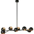 Markslöjd 108852 - Csillár rúdon EDGAR 8xE14/40W/230V fekete