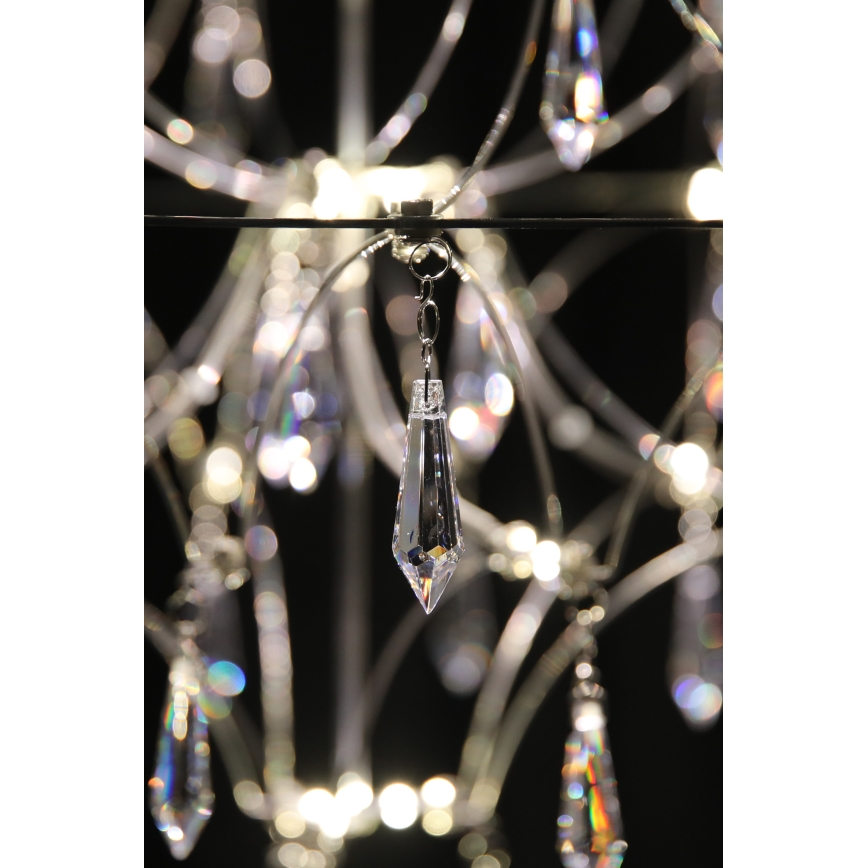Markslöjd 108869 - LED Dimmelhető kristálycsillár zsinóron EFESOS LED/14W/230V átm. 60 cm