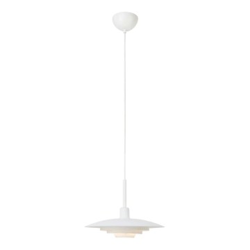 Markslöjd 108874 - PINY kábeles függőlámpa 1xE27/60W/230V, Ø 35 cm, fehér