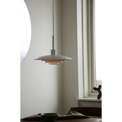 Markslöjd 108874 - PINY kábeles függőlámpa 1xE27/60W/230V, Ø 35 cm, fehér