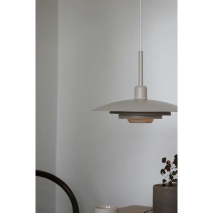 Markslöjd 108875 - PINY kábeles csillár 1x E27/60W/230V, Ø 35 cm, bézs