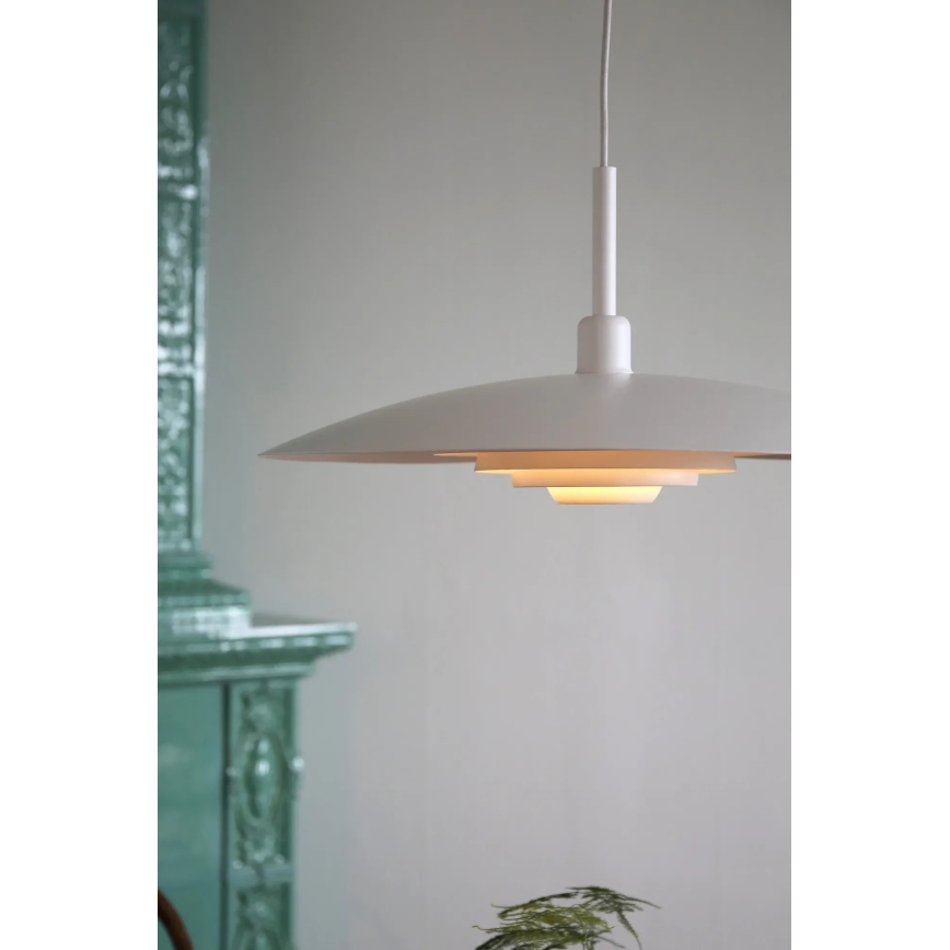 Markslöjd 108876 - Kábeles függőlámpa PINY 1xE27/60W/230V átm. 57 cm fehér