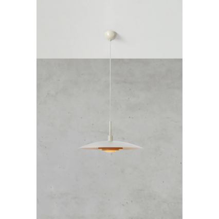 Markslöjd 108877 - Kábeles függőlámpa PINY 1xE27/60W/230V, átmérő 57 cm, bézs