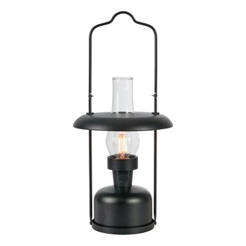 Markslöjd 108893 - LED, fényerőszabályozható kültéri újratölthető asztali lámpa FANOS LED/2,5W/3,7V 4000 mAh IP44 fekete