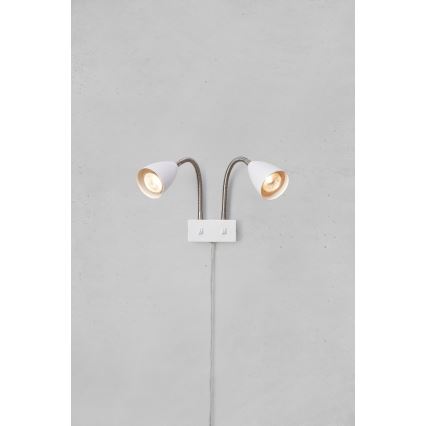 Markslöjd 108900 - CIRO fali spotlámpa 2xGU10/7W/230V fehér