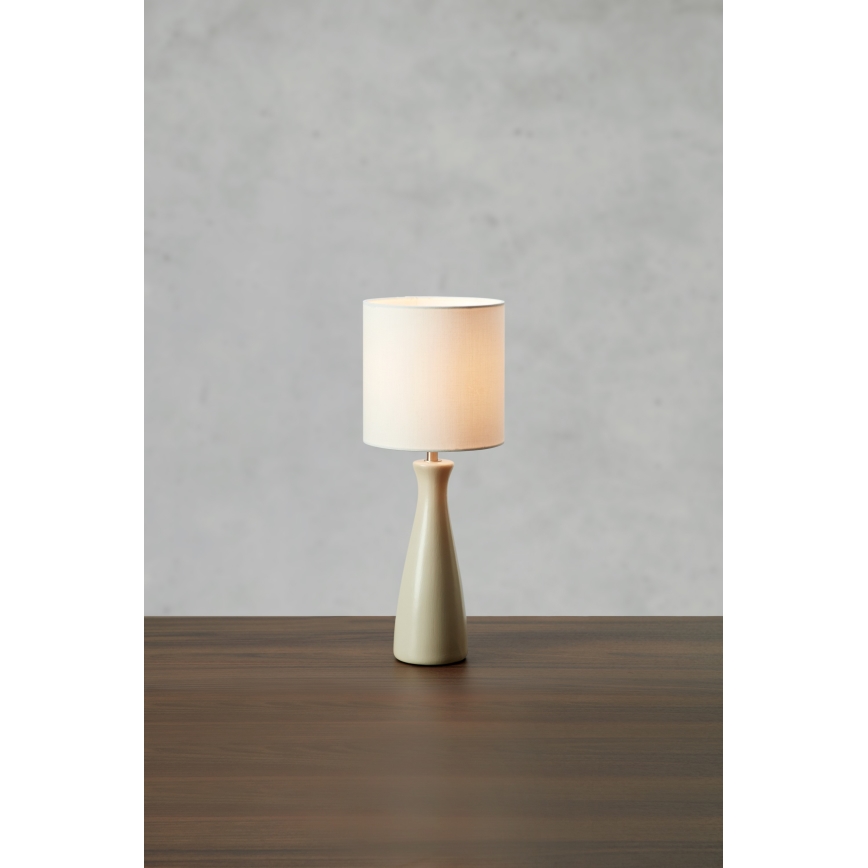 Markslöjd 108906 - BIRILLO asztali lámpa 1xE14/60W/230V krémszínű