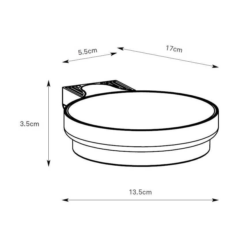 Markslöjd 108952 - FRAME LED/2W/3,7V 4000 mAh IP44 dimmelhető napelemes fali lámpa, fekete
