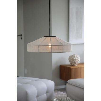 Markslöjd 108955 - ALIA kábeles csillár 1xE27/60W/230V átm. 57 cm krémszínű/fekete
