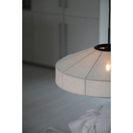 Markslöjd 108955 - ALIA kábeles csillár 1xE27/60W/230V átm. 57 cm krémszínű/fekete