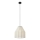Markslöjd 108956 - AIKO kábeles függőlámpa 1xE27/60W/230V Ø 37 cm krémszínű/fekete