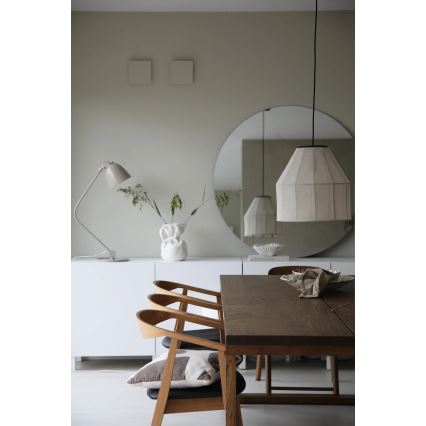 Markslöjd 108956 - AIKO kábeles függőlámpa 1xE27/60W/230V Ø 37 cm krémszínű/fekete