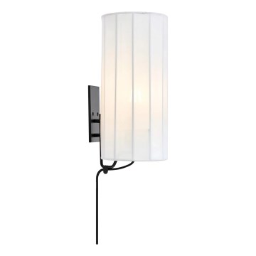Markslöjd 108960 - HIKARI fali lámpa 1xE27/60W/230V fehér/fekete