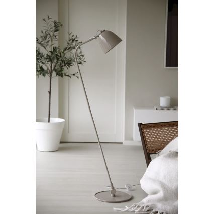 Markslöjd 108966 - állólámpa TILT 1xE27/60W/230V szürke