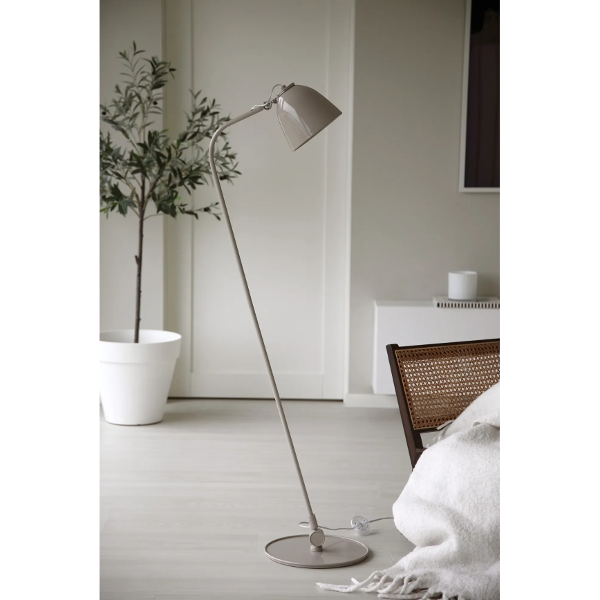Markslöjd 108966 - állólámpa TILT 1xE27/60W/230V szürke