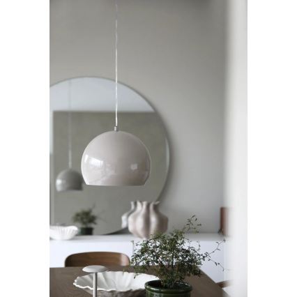 Markslöjd 108986 - POP kábellel függesztett függőlámpa 1xE27/40W/230V, átm. 28 cm, szürke