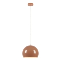 Markslöjd 108987 - POP kábeles függeszték 1xE27/40W/230V, átm. 28 cm, barna