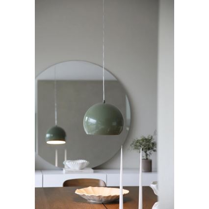 Markslöjd 108988 - Zsinóros függőlámpa POP 1xE27/40W/230V átmérő 28 cm zöld