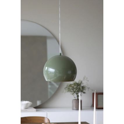 Markslöjd 108988 - Zsinóros függőlámpa POP 1xE27/40W/230V átmérő 28 cm zöld